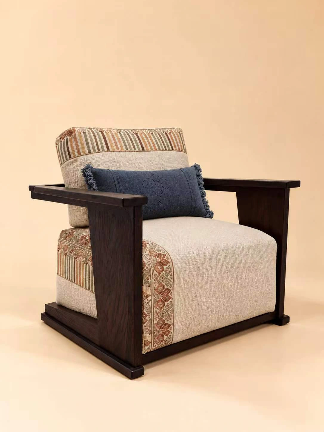 Qiang Embroidered Armchair