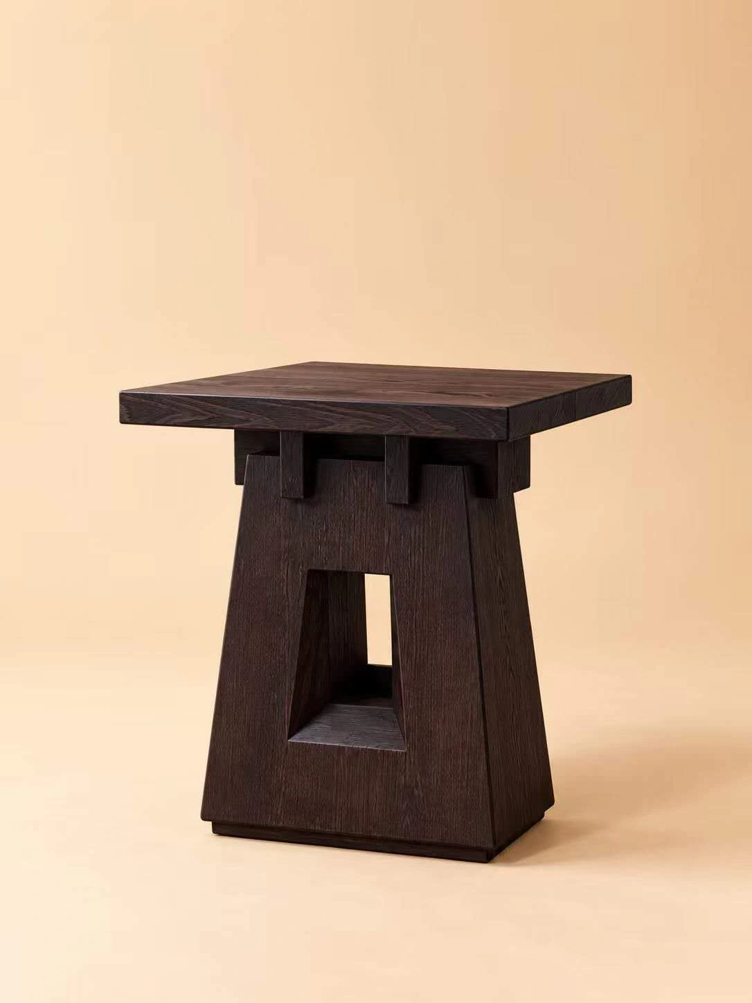 Architectural Timber Side Table